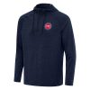 Antigua Detroit Pistons Heather Navy Spikes Raglan Refined Quarter Zip Hoodie Team spirit! Show it off with this awesome jersey.