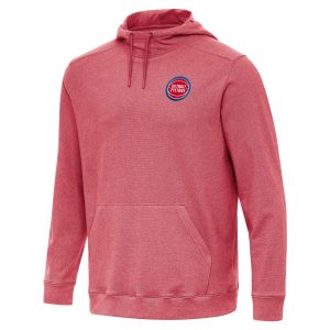 Antigua Amazing Detroit Pistons Heather Red Cloud Pullover Hoodie Last chance! Grab this awesome jersey before it's gone for good.