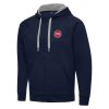 Antigua Detroit Gorgeous Pistons Navy Big & Tall Victory Full Zip Hoodie Jacket Team spirit! Show it off with this awesome jersey.