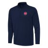 Antigua Detroit Pistons Navy Reprocess Quarter Zip Amazing Top Don't be left out! Get this stylish jersey and show your team pride.