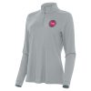 Antigua Detroit Pistons Women's Gray Superior Intent Quarter Zip Top Retailers
