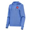 Antigua Detroit Pistons Women's Heather Blue Justice Amazing Pullover Hoodie Collector's item! A rare addition to any collection.