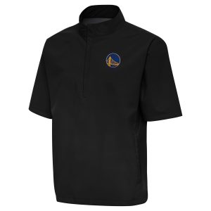 Antigua Golden State Warriors Black Brisk Quarter Zip Windbreaker Enchanting Unbeatable style! Get this stylish jersey now.