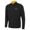 Antigua Golden Sophisticated State Warriors Black/Gold Content Quarter Zip Top Designed for performance! Get this functional jersey.