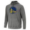Antigua Golden State Warriors Heather Black Splendid Cloud Pullover Hoodie Show your dedication! Own this special jersey for your team.