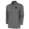 Antigua Golden State Warriors Heather Black Hunk Quarter Zip Pullover Impressive Top Last chance! Grab this awesome jersey before it's gone for good.
