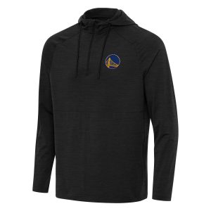 Antigua Phenomenal Golden State Warriors Heather Black Spikes Raglan Quarter Zip Hoodie Proven quality! Invest in this reliable jersey.