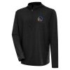 Antigua Golden State Warriors Heather Black Tidy Delightful Quarter Zip Lightweight Pullover Top Collector's item! A rare addition to any collection.