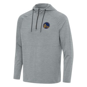 Antigua Golden State Warriors Heather Gray Spikes High - quality Raglan Quarter Zip Hoodie Hurry! Exclusive offer. Get your hands on this outstanding jersey right away.