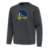 Antigua Golden State Charming Warriors Pewter Relevant Pullover Sweatshirt Authentic look! Wear this genuine jersey.