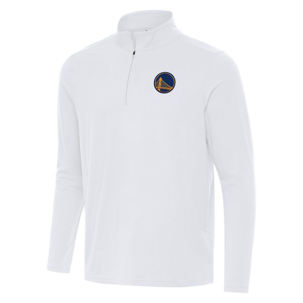 Antigua Captivating Golden State Warriors White Intent Quarter Zip Top Team spirit! Show it off with this awesome jersey.