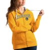 Antigua Exquisite Golden State Warriors Women's Gold Team Victory Full Zip Hoodie Gift idea! Surprise a sports fan with this amazing jersey.