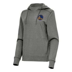Antigua Golden State Luxurious Warriors Women's Heather Charcoal Justice Pullover Hoodie For a short time only! Don't miss out on this fantastic jersey.