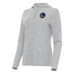 Antigua Golden State Refined Warriors Women's Heather Gray Daybreak Quarter Zip Hoodie Trending now! Grab this hot jersey while you can.