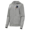 Antigua Golden State Warriors Women's Heather Impressive Gray Seeker Full Zip Hoodie Jacket Proven quality! Invest in this reliable jersey.