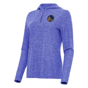 Antigua Golden State Stunning Warriors Women's Heather Royal Daybreak Quarter Zip Hoodie Hurry! Exclusive offer. Get your hands on this outstanding jersey right away.