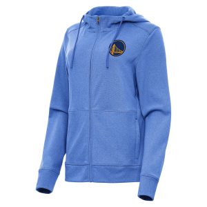 Antigua Golden State Warriors Women's Heather Royal Superior Seeker Full Zip Hoodie Jacket New arrival! Check out this fresh and exciting jersey.