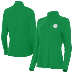 Antigua Golden State Warriors Women's Kelly Green St. Patrick's Day Intent Quarter Zip Premium Top Join the elite! Get this exclusive jersey.