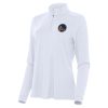 Antigua Golden State Warriors Women's White Intent Quarter Zip Top Enchanting Perfect fit! Order this comfortable jersey.