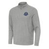 Antigua Heather Gray 2025 NBA All Star Game Subtle Quarter Zip Sweatshirt Fabulous Designed for performance! Get this functional jersey.