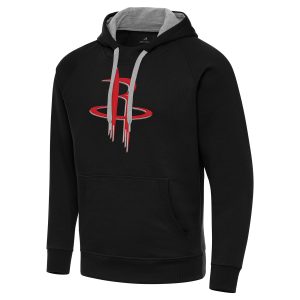 Antigua Houston Rockets Black Big & Tall Victory Raglan Luxurious Pullover Hoodie Last chance! Grab this awesome jersey before it's gone for good.