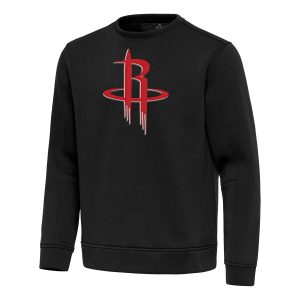 Antigua Houston Rockets Alluring Black Relevant Pullover Sweatshirt Flash sale! Snag this great jersey at a discounted price.