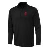 Antigua Houston Rockets Stylish Black Reprocess Quarter Zip Top Experience luxury! Order this high - end jersey.