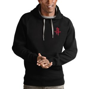 Antigua Houston Sophisticated Rockets Black Victory Pullover Hoodie Unbeatable style! Get this stylish jersey now.