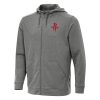 Antigua Houston Rockets Heather Charcoal Effortless Superior Full Zip Hoodie Jacket Hurry! Exclusive offer. Get your hands on this outstanding jersey right away.