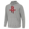 Antigua Houston Rockets Heather High - quality Gray Cloud Pullover Hoodie Upgrade your fan gear! Order this premium jersey today.
