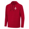 Antigua Houston Rockets Heather Red Amazing Spikes Raglan Quarter Zip Hoodie For the true fans! Secure this authentic jersey now.