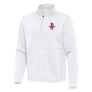 Antigua Houston Classy Rockets White Twist Quarter Zip Pullover Top Fan favorite! Join thousands who love this premium jersey.