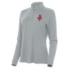 Antigua Houston Rockets Women's Gray Intent High - quality Quarter Zip Top Time - sensitive! Order now before the deal expires.