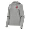 Antigua Houston Rockets Women's Heather Gray Glamorous Justice Pullover Hoodie For the true fans! Secure this authentic jersey now.