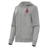 Antigua Houston Rockets Women's Heather Gray Glamorous Seeker Full Zip Hoodie Jacket Enhance your game - day look! Get this fashionable jersey.