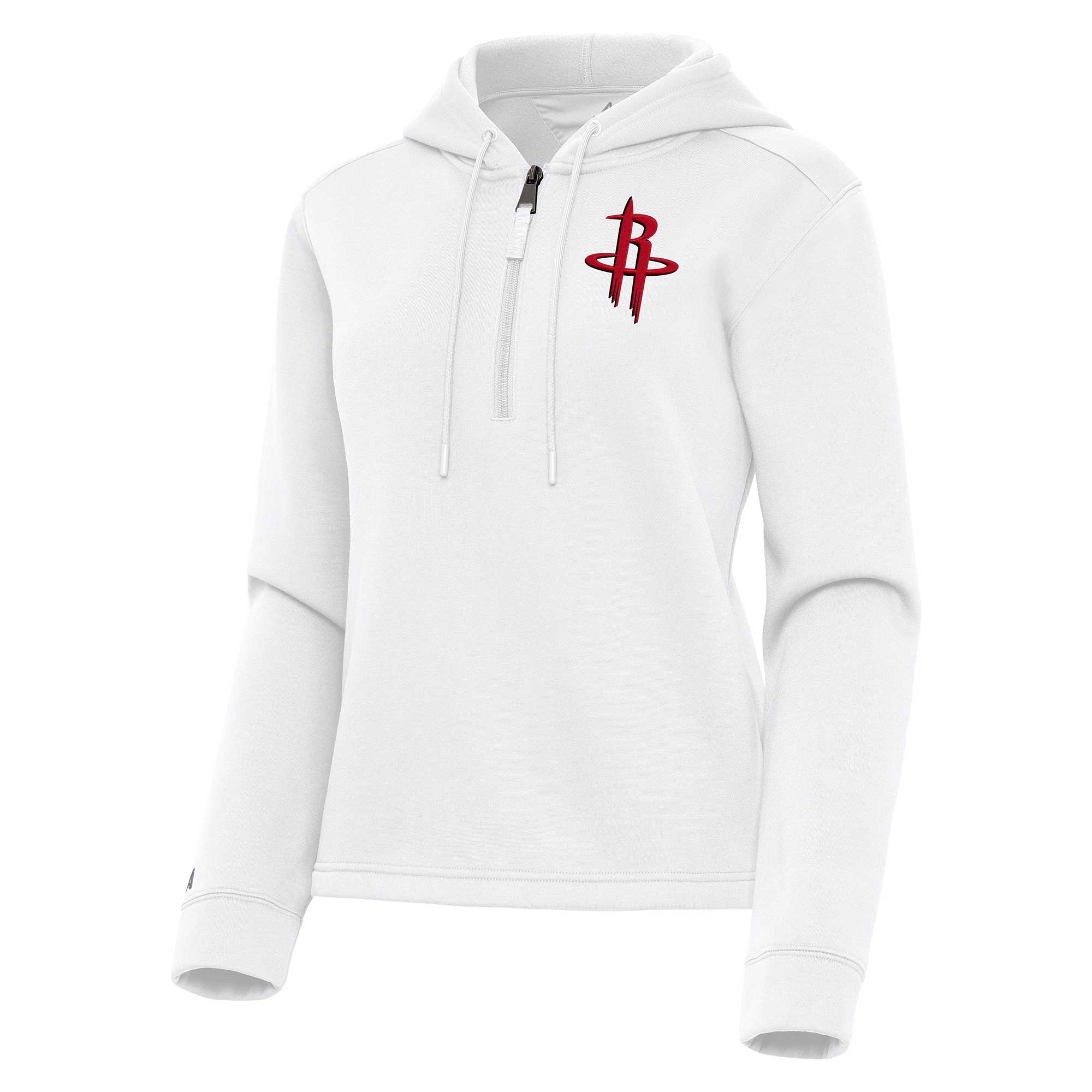 Antigua Houston Alluring Rockets Women's White Contemporary Quarter Zip Hoodie Perfect fit! Order this comfortable jersey.