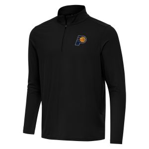 Antigua Indiana Pacers Black Intent Phenomenal Quarter Zip Top Team spirit! Show it off with this awesome jersey.