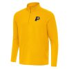 Antigua Indiana Pacers Gold Stylish Intent Quarter Zip Top Don't be left out! Get this stylish jersey and show your team pride.