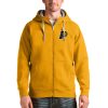 Antigua Indiana Pacers Gold Logo Victory Full Zip Hoodie Stylish Experience luxury! Order this high - end jersey.
