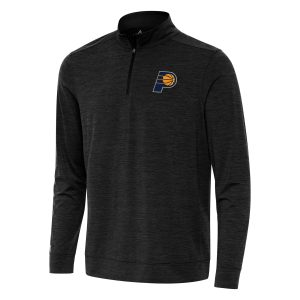 Antigua Indiana Stylish Pacers Heather Black Bright Quarter Zip Top Unbeatable style! Get this stylish jersey now.