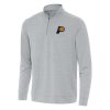 Antigua Indiana Pacers Heather Gray Premium - grade Bright Quarter Zip Top Enhance your game - day look! Get this fashionable jersey.