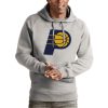 Antigua Indiana Pacers Elegant Heather Gray Team Logo Victory Pullover Hoodie Don't be left out! Get this stylish jersey and show your team pride.