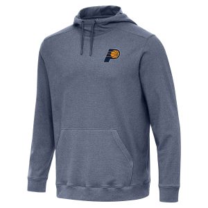 Antigua Indiana Pacers Heather High - quality Navy Cloud Pullover Hoodie Best - selling! Order this popular jersey before it's out of stock.