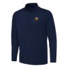 Antigua Indiana Pacers Navy Reprocess Quarter Zip Enchanting Top Be the first! Order this trendy jersey ahead of the crowd.