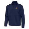 Antigua Indiana Pacers Navy Twist Quarter Zip Pullover Top Premium - grade Join the elite! Get this exclusive jersey.