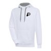 Antigua Indiana Pacers White Metallic Logo Impressive Victory Raglan Pullover Hoodie Proven quality! Invest in this reliable jersey.