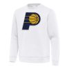 Antigua Indiana Pacers White Relevant Pullover Notable Sweatshirt New arrival! Check out this fresh and exciting jersey.