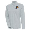 Antigua Indiana Pacers Women's Heather Gray Confront Quarter Enchanting Zip Pullover Top Limited stock! Be quick and grab this must - have jersey to support your team.
