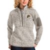 Antigua Stylish Indiana Pacers Women's Natural Fortune Quarter Zip Pullover Jacket Experience luxury! Order this high - end jersey.