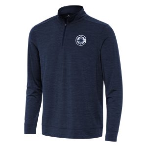 Antigua Amazing LA Clippers Heather Navy Bright Quarter Zip Top Team spirit! Show it off with this awesome jersey.